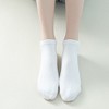 Anna-Kaci Women's 6-Pair Pure Cotton Low Cut Socks Antibacterial Soft Breathable Everyday Comfort Fit - 2 of 4