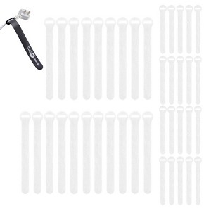 Wrap-It Storage Self-Gripping Cable Ties Multicolor - 1 of 4
