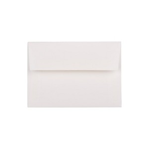 JAM Paper 4Bar A1 Strathmore Invitation Envelopes 3.625x5.125 Bright WE Laid 900911330 - 1 of 2