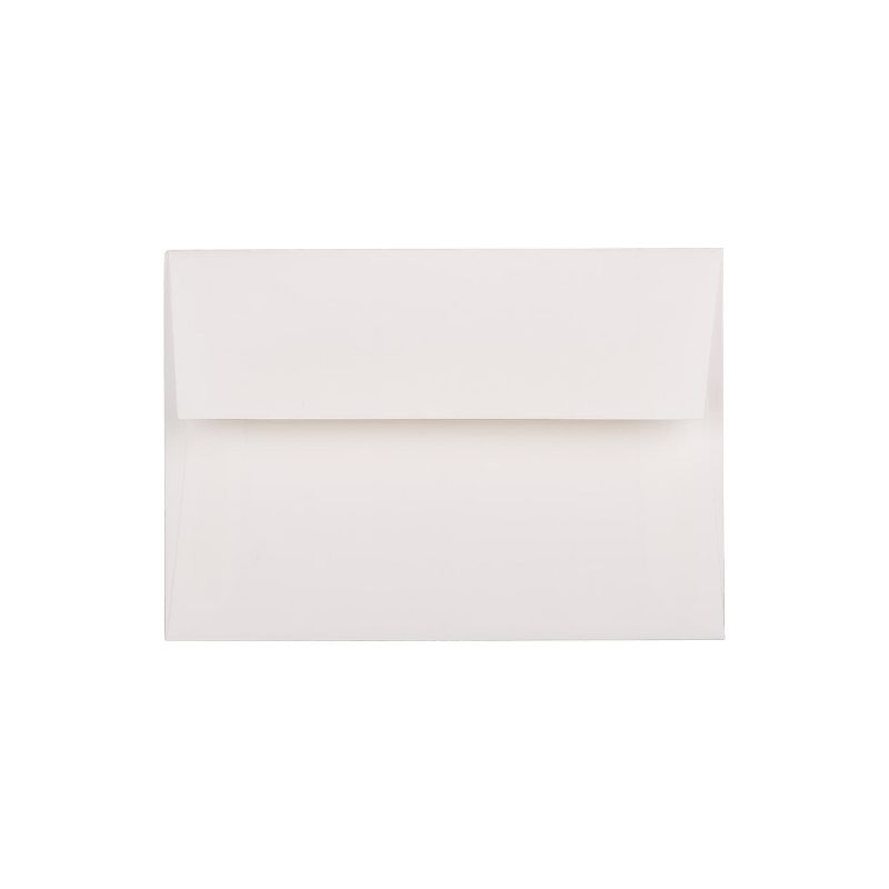 JAM Paper 4Bar A1 Strathmore Invitation Envelopes 3.625x5.125 Bright WE Laid 900911330, 1 of 3