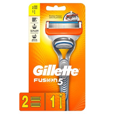 gillette razor with trimmer