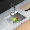 Laundry Sink Drop In,Laundry Utility Sink 16 Gauge Stainless Steel Drop In Topmount 12 Inch Deep Single Bowl Above Counter Utility Laundry Room - 2 of 4