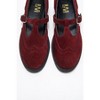Janney - Burgundy Suede Genuine Leather Loafer Shoe (Women) | Forever & Always Shoes - 2 of 4