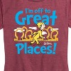 Women's - Dr. Seuss - I'm Off To Great Places Short Sleeve Graphic T-Shirt - 2 of 4