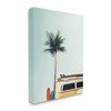Stupell Industries Surf Bus Yellow With Palm Tree Photography Canvas Art - 2 of 4