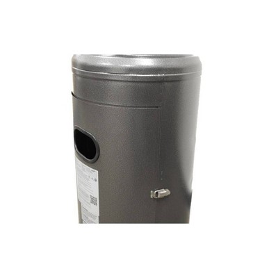 Hammered Silver 48,000 BTU Propane Patio Heater with Table