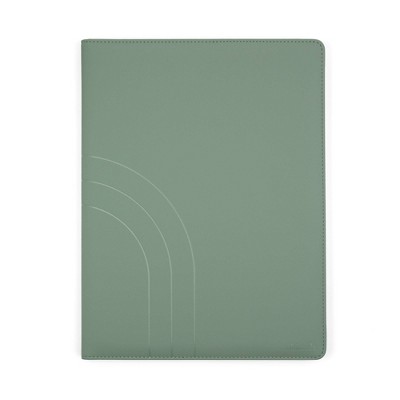 Altitude Padfolio Debossed Arch Dark Sage : Target