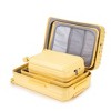 20"/24"/28" 3 pcs/set in ABS Spinner Wheel Luggage, Carry on Suitcase with Cup Holder & USB Port & Phone Holder - 4 of 4