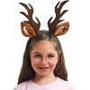 Joyfy Girls Women Halloween Reindeer Headband with Fawn Tail Costume Accessories Set, Antler Deer Headband for Halloween Cosplay Dress Up Party - 4 of 4