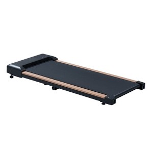 VisioGear Under Desk Treadmill, Portable Walking Pad for Home & Office, Compact Running & Walking Machine, Black & Grey, 45.67"*19.09"*4.2" - 1 of 4