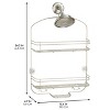 iDESIGN Weston Weston Wide Metal Hanging Shower Caddy - 3 of 4