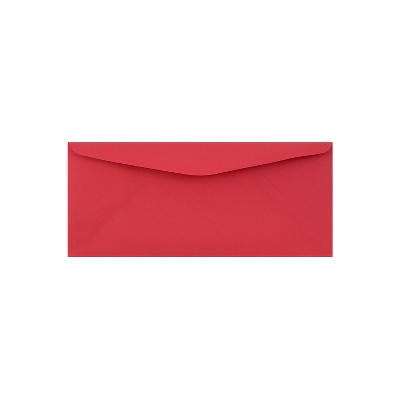 JAM Paper #9 Business Colored Envelopes 3.875 x 8.875 Red Recycled 1532900I