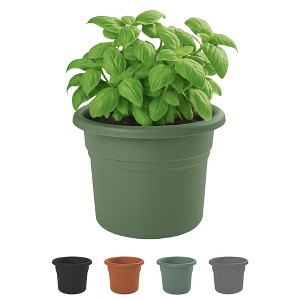 Bloem Posy Round Resin Planter Pot Indoor and Outdoor Gardening - 1 of 4