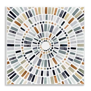 Stupell Industries Abstract Rustic Mosaic Circle, 12" x 12" - 1 of 4