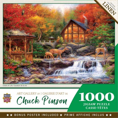 MasterPieces Inc Chuck Pinson Colors of Life 1000 Piece Linen Jigsaw Puzzle