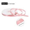 Unique Bargains Polyester Soft Decorative Cake Box Gift Wrapping Ribbon 3/8" x 25 Yard Hot Pink - 2 of 4