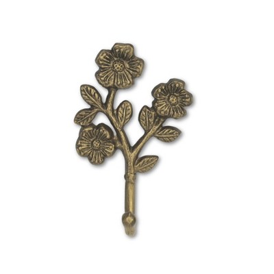 Cheung's Mythra Golden Flower Cast Iron Wall Hook