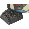 Chloe Lighting Jacy 2 Tiffany-style 1 Light Butterfly Accent Table Lamp 9.5 Inch Tall - 3 of 3