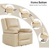 Electric Recliner Sofa with Massage & Heat - PU Leather Lift Chair - Thick Cushions & Armrests - for Elderly & Mobility Aid - 4 of 4