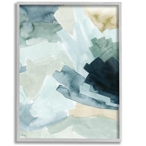 Stupell Industries Shaded Forest Abstract Landscape Green Blue Design - 1 of 4