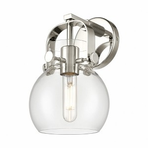 Pilaster II Sphere - 1 Light Wall Sconce In Industrial Style-9.75 Inches Tall and 6.5 Inches Wide - 1 of 1