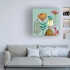 Trademark Fine Art -Sylvie Demers 'My Heart Of Gold' Canvas Art - 2 of 4