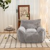 CAVINAS Bean Bag Chair Comfy Sofa Chair with Back Support, Bean Bag Chair for Adults Floor Chair for Living Room, Bedroom - 2 of 4