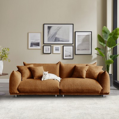 MINIMORE Modern Style 88.9"W Chris 3S Sofa