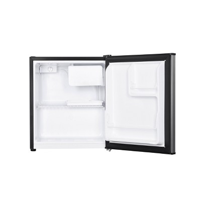Compact Stainless Steel 1.7 Cu. Ft. Energy Star Fridge