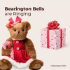 Bearington Christa Cane Stuffed Animal, 14 Inch, Christmas Teddy Bear Plush Decoration - 4 of 4