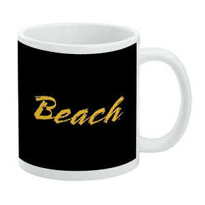 California State University Long Beach Secondary Logo Ceramic Coffee Mug Novelty Gift Mugs for Coffee Tea and Hot Drinks 11oz White - 1 of 4