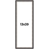 PosterPalooza | Panoramic Simple Silver Picture Frame - UV Acrylic, Foam Board Backing, Hanging Hardware - 2 of 4