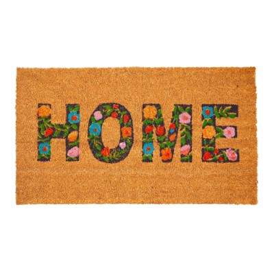 Juvale Nonslip Coco Coir Front Door Welcome Mat, Home, 17x30 in