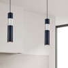 Dainolite Passwell 1 - Light Pendant in  Matte Black/Satin Chrome - 2 of 4