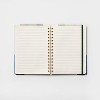 240pg Ruled Journal 8.25"x6.25" Abstract Watercolor - Threshold™: Hard Cover, Narrow Lined, Ring Binding, Multicolored - 3 of 3