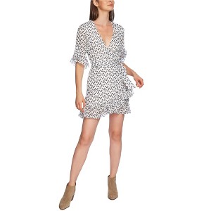 1.STATE Womens Ruffly Floral Flounce Dress - 1 of 1