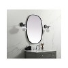 Elegant Lighting Metal Frame Oval Mirror 27x36 - 3 of 4