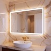 CIPACHO 32"x24"  Bathroom Mirror - Touch Control, Anti-Fog, 3 Color Temperatures, Shatterproof Tempered Glass for Bathroom - 3 of 4