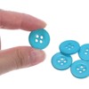 Unique Bargains Resin Craft DIY Round Flat 4-Hole Replacement Sewing Buttons 10 Pcs - 4 of 4