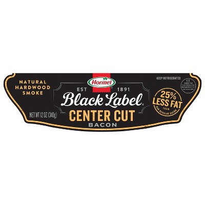 Hormel Black Label Center Cut Smoked Bacon - 12oz