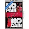 Trends International Michael Jordan - No Pain No Gain Framed Wall Poster Prints - 3 of 4