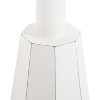 Kate and Laurel Octavia Octagon MDF Drink Table, 11x11x24, White - 3 of 4