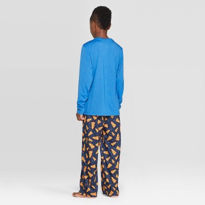 Boys' Pajama Set - Cat & Jack Blue L, Boy's, Size: Large