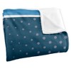 College Of Coastal Georgia Logo Dots Silky Touch Blanket White 50x60 - 3 of 4