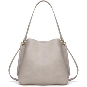 Medium Hobo Purse for Women Bucket Shoulder Bag with Crossbody Strap - 1 of 4