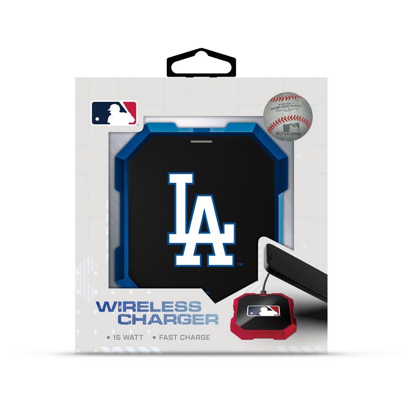 MLB Los Angeles Dodgers Wireless Charging Pad, 3 of 4