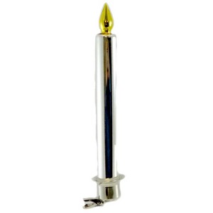 One Hundred 80 Degrees 9.0 Inch Clip-On Candle Ornament Christmas Tree Ornament , Tinsel Town (1PC) - 1 of 3