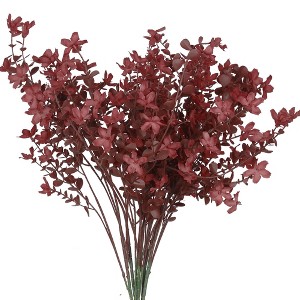 REGALWOVEN Artificial Jasmine Flowers with Long Stems for Garden Window Decor 30.7" 6 Pcs - 1 of 4