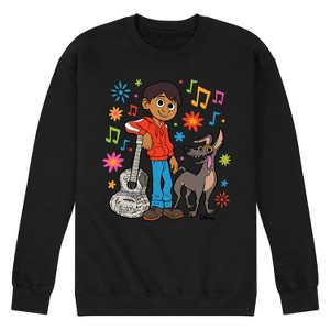 Men's - Coco - Miguel Y Dante Graphic Fleece Sweatshirt - 1 of 4