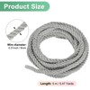 Unique Bargains Soft Polyester Decorative Cord Twisted Rope Trim 1 Pc - 3 of 4